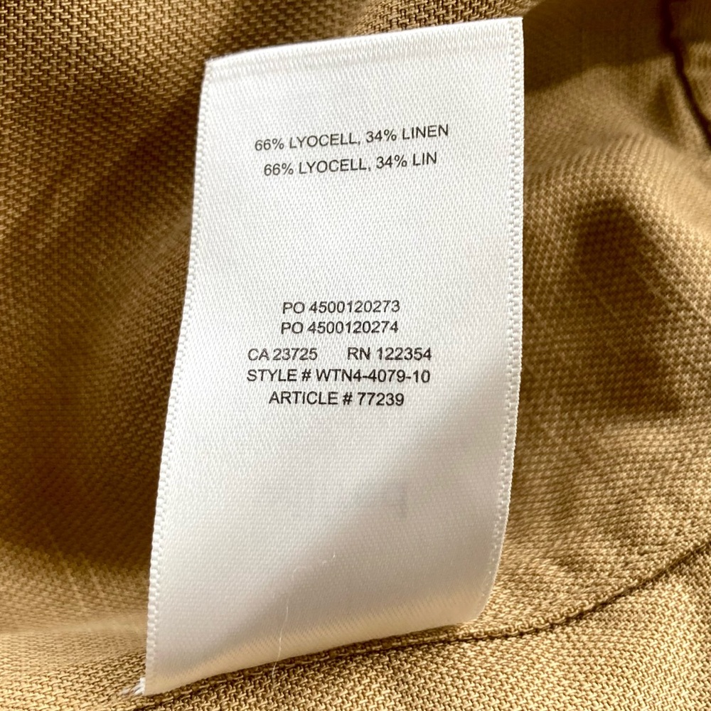 Aritzia Wilfred Chevalier linen-blend jacket. 🤎 - Picture 10 of 10